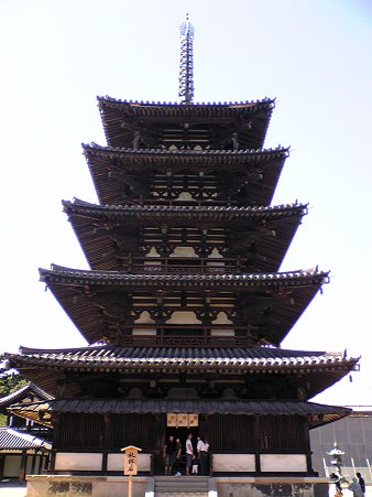 法隆寺五重塔