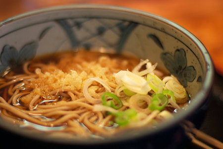 夕張 バリー屋台 かけ蕎麦