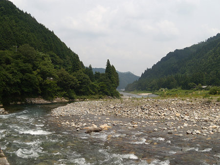 当日の板取川