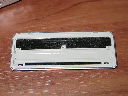 2009.11.01 CASIO EXILIM EX-V7 スライド部分 自己修理(3/7)