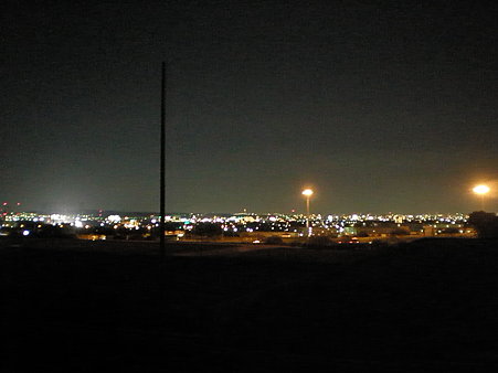 小牧大草工業団地から見た夜景