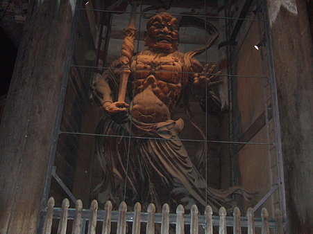 東大寺南大門・金剛力士像(阿形)