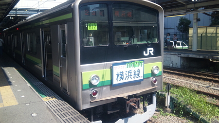 ２０５系横浜線（橋本駅）