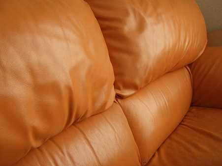 革ソファ