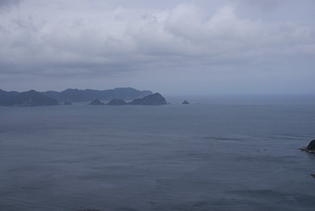 空の展望台より鶴見崎半島を望む１
