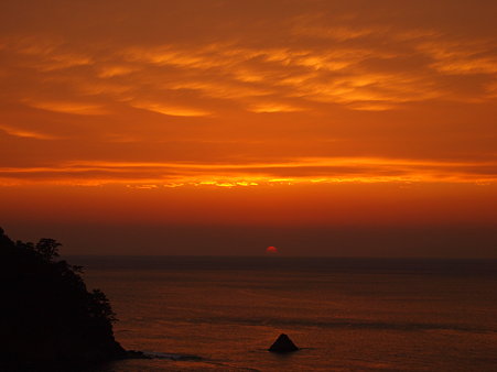 西伊豆の夕日1