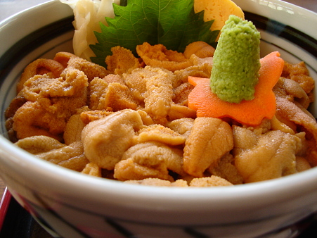 ウニ丼＠積丹