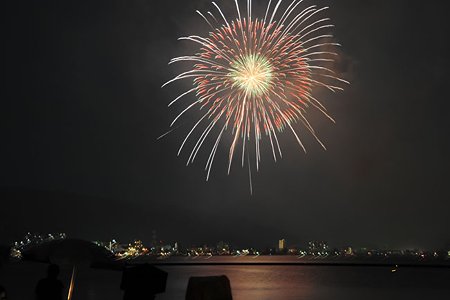 諏訪湖花火2009