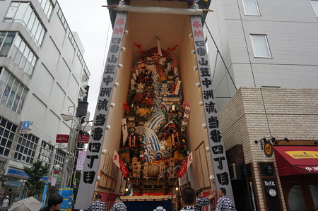 04 2014年 博多祇園山笠 飾り山笠 賤ヶ岳之戦壽 中洲流 (2)
