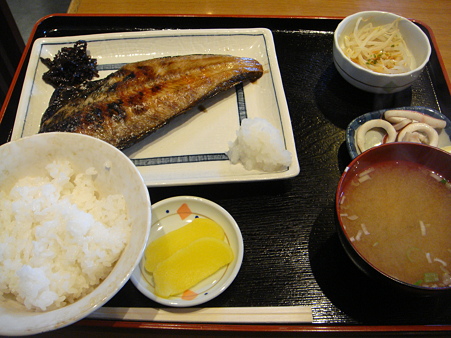 しまほっけ定食