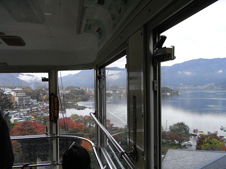 カチカチ山ロープウェイの景色2