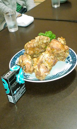 『飯嶋』のから揚げｗデカ過ぎだろｗｗ
