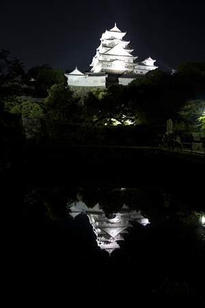 姫路城の夜景・搦手側 - 2