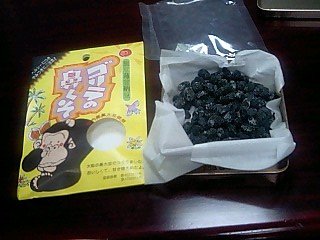 090715 「ゴリラの鼻くそ」を数えてみた その1