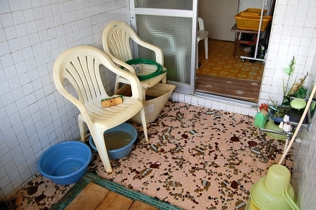 洗い場にシャンプー皆無
