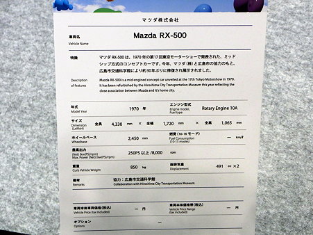マツダ　RX-500(2)