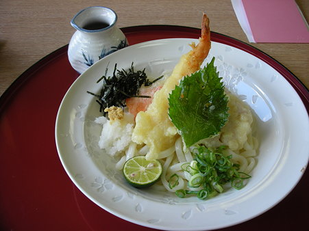 道の駅鷲の里・うどん