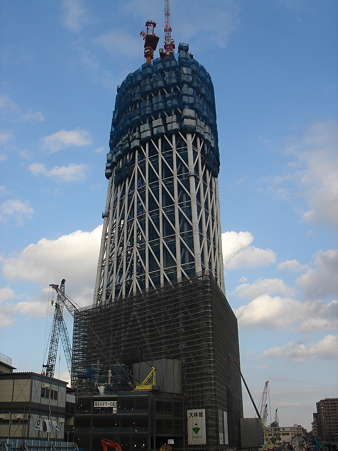 東京スカイツリー2009年10月12日