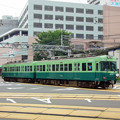 京阪石坂線旧塗装車